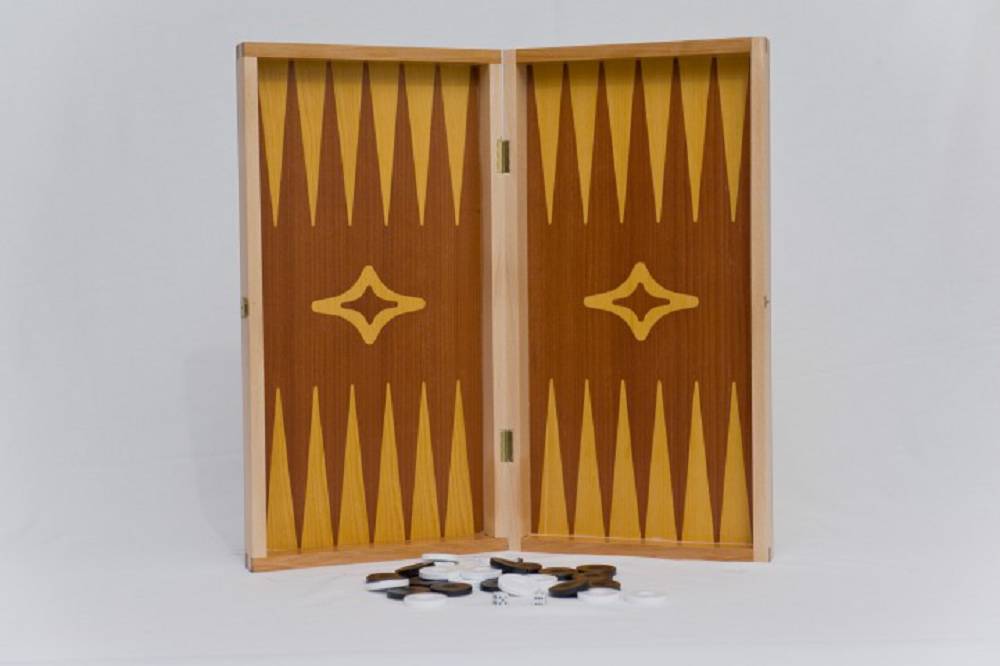 Backgammon with rosewood - Argytoys